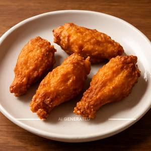Fried wings (4pcs)