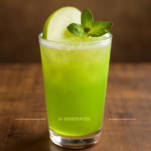 Green Apple Mocktail