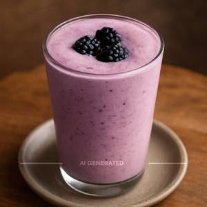 Black Current Thick Shake