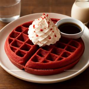 Red Velvet Waffle