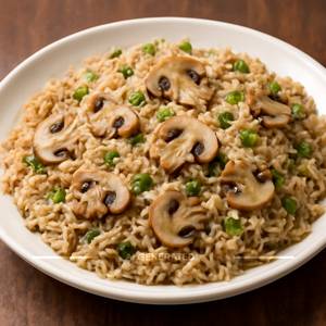Mushroom Fried Rice (Jain)