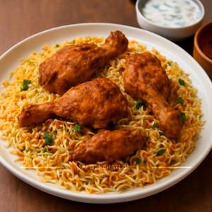 Chicken Fry Biryani Full