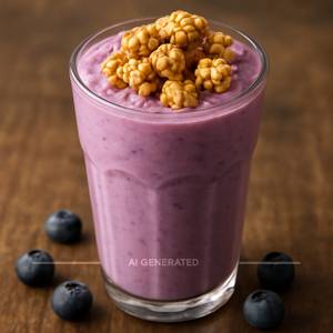 Blue Berry Thick Shake