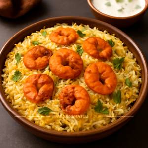 Prawns Biryani