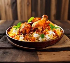 Hyderabadi Chicken Tandoori Biryani 500 Gram