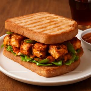 Bbq Paneer Sandwich