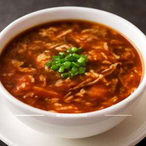 Hot & sour chicken soup