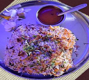 Chicken Biryani half