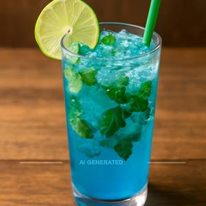 Cool Blue Mojito