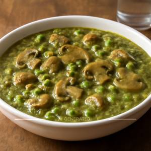 Mushroom Mutter Masala
