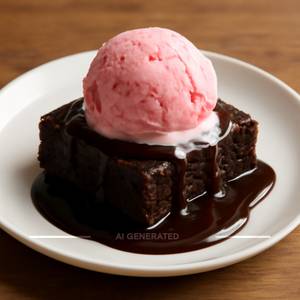 Strawberry Brownie