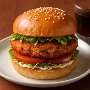Chicken Tikki Burger