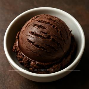 Dark Chocolate Ice Cream  
