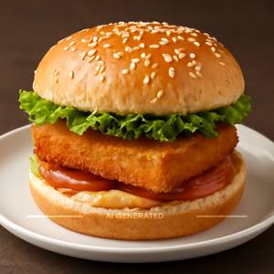 Paneer Crispy Burger