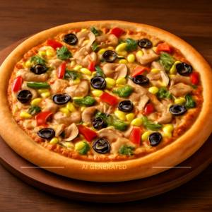 Veg extravaganza pizza
