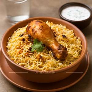 Mini Chicken Dum Biryani