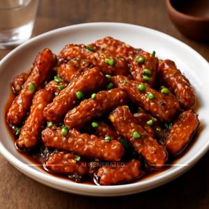 Baby corn manchurian