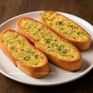 Plain garlic bread