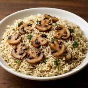 Mushroom rice