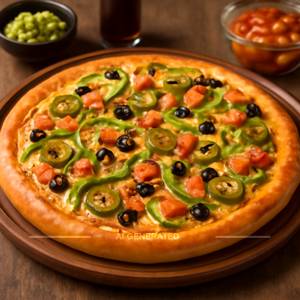 Mexican Green Wave Pizza