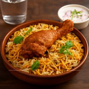 Tangdi Chicken Biryani