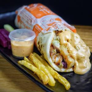 Cheesy Jalapeno Chicken Shawarma
