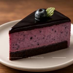 Black Currunt Cake Slice
