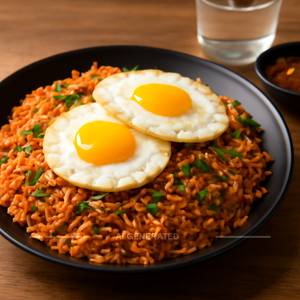 Egg Schezwan Rice