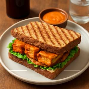 Peri Peri Paneer Sandwich