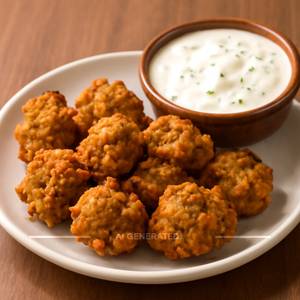 Kootu Pakoda + Dahi