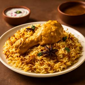 Chicken mughlai biryani