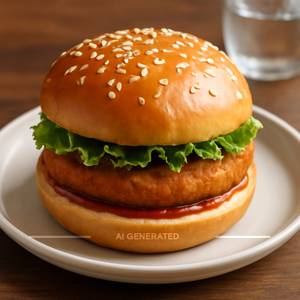 Aloo Tikki Burger                                              