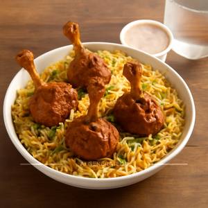 Chicken Lollipop Curry Biryani (4 Pc)