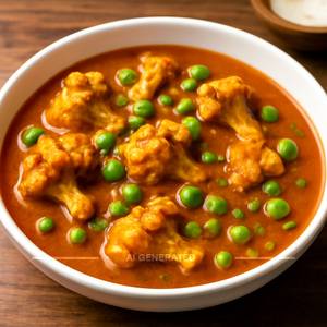 Gobi mutter masala
