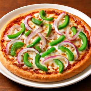 Onion & Capsicum Pizza