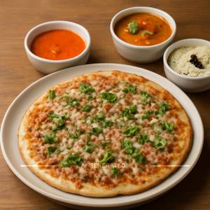 Masala Onion Uttapam