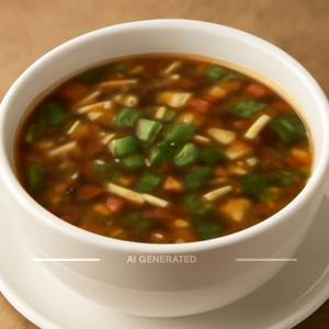 Veg Hot And Saur Soup