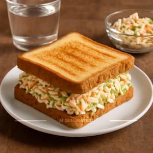 Coleslaw Sandwich                            