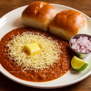 Cheese Pav Bhaji
