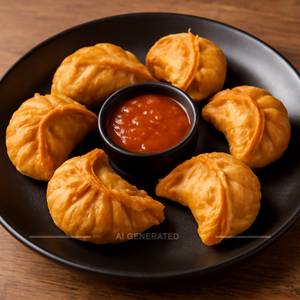 Veg Fried Momos [6 Pcs]