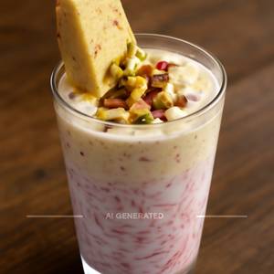 Gulab Badam Kulfi Falooda