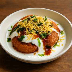 Dahi Cutlet Chat