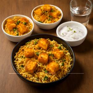 Paneer Biryani (Pack of 4 offer )