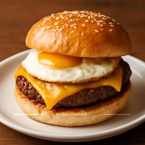 Egg Cheese Burger