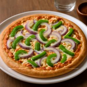 Onion & Capsicum Pizza