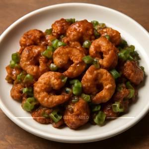 Prawn Manchurian (dry)