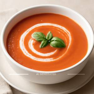 Cream of tomato soup