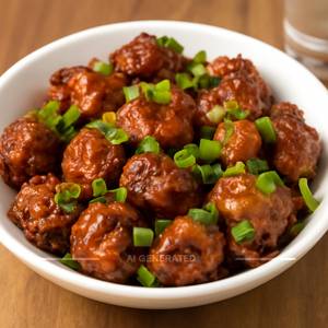 Mushroom Manchurian Dry