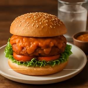 Makhani Veg Delight Burger