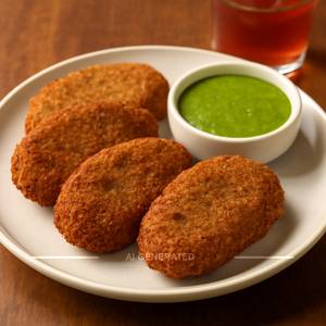 Veg Cutlet [4 Pieces]